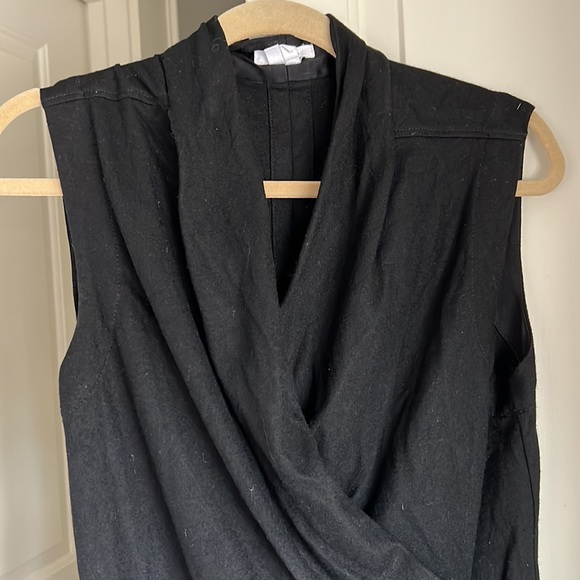 100% Wool Helmut Lang Sleeveless Mini Dress - Picture 2 of 6